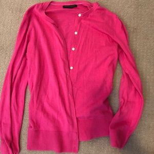 Banana republic pink medium cardigan